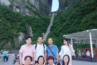 張家界康輝旅游7月份接待分享，好品質(zhì)，看的見，康輝品質(zhì)游！